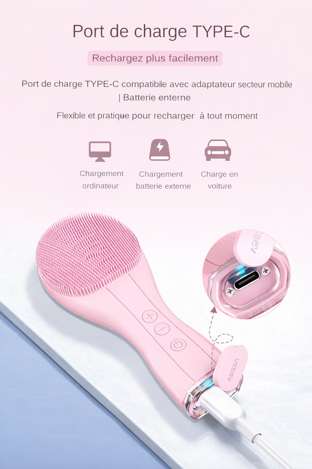 Brosse Nettoyante Pour Visage