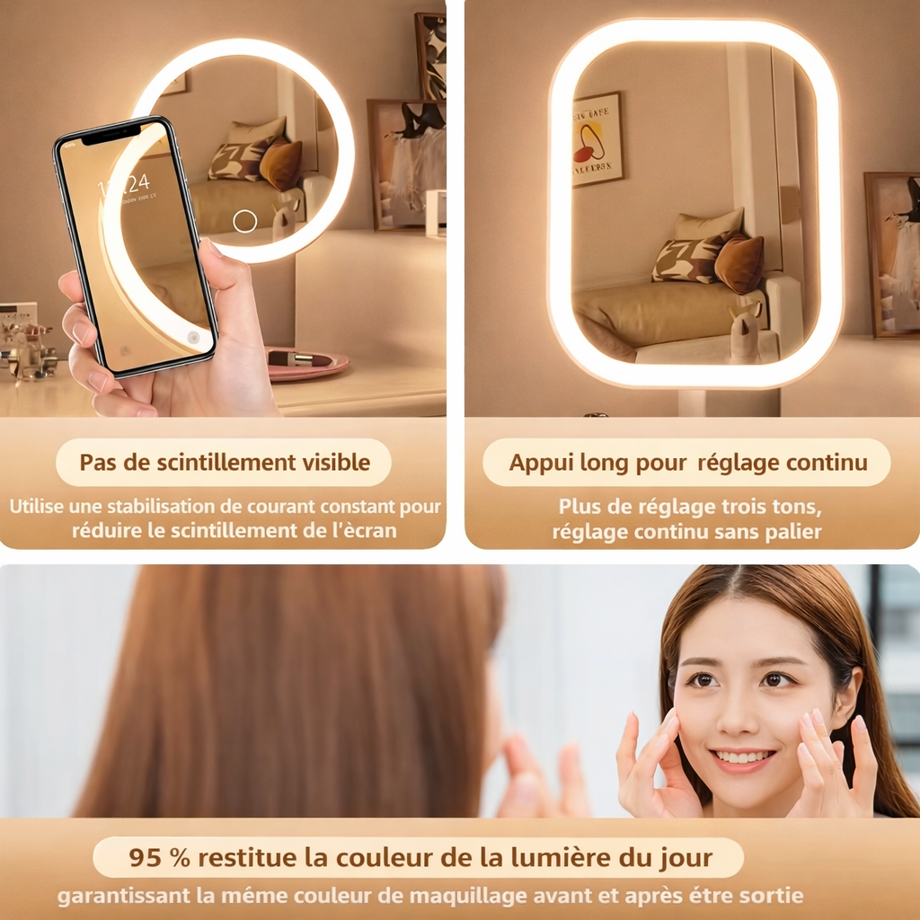 Miroir Led Maquillage