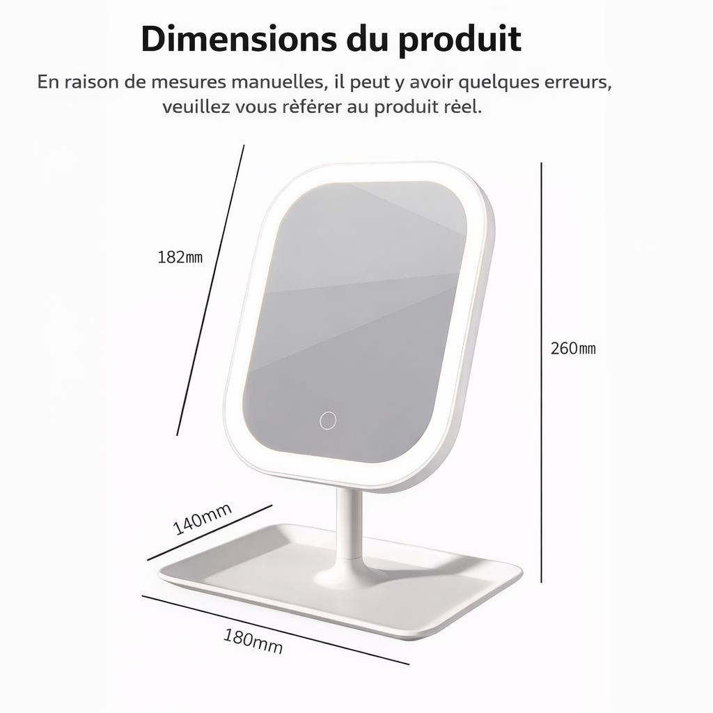 Miroir Led Maquillage