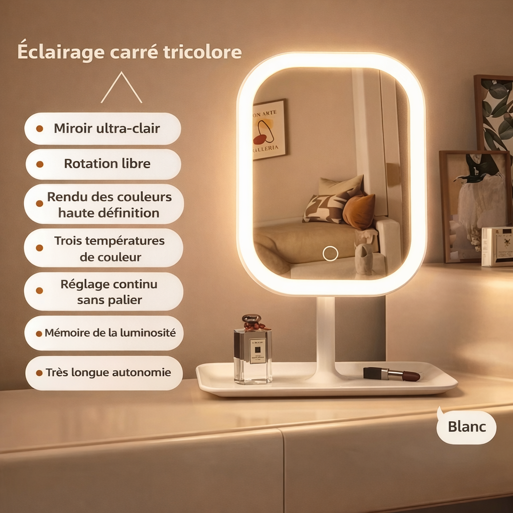 Miroir Led Maquillage