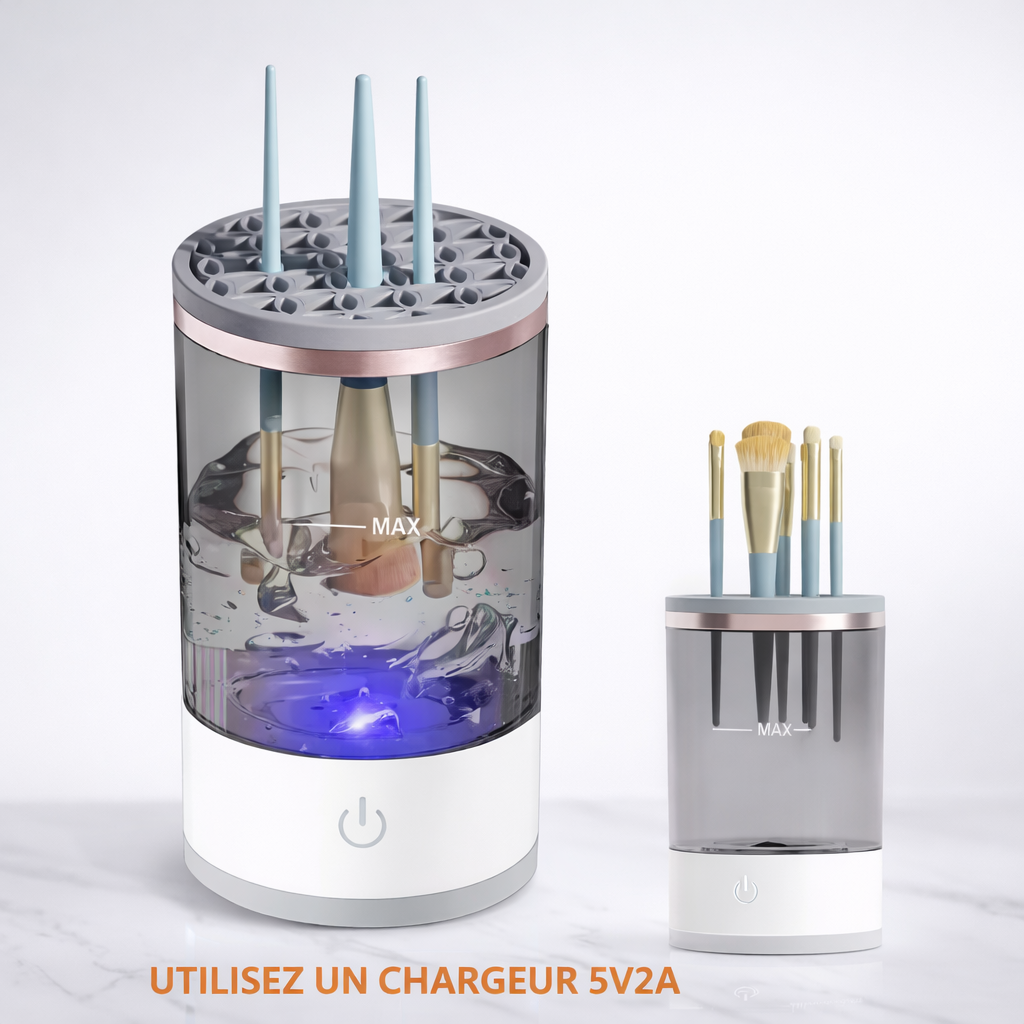 Nettoyeur de pinceaux de maquillage