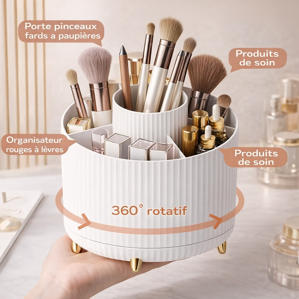 Organisateur de maquillage
