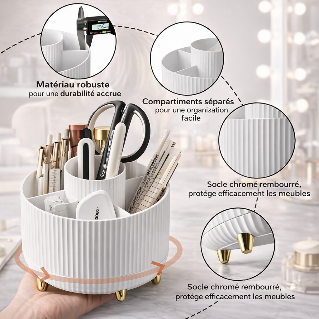 Organisateur de maquillage